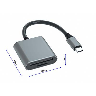 T203 TYPE-C TO SD+TF
