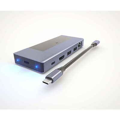 T523 TYPE-C TO PD+HUB(USB3.0*2)+HDMI+RJ45+SDD固態硬盤