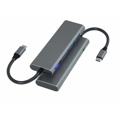 T526 TYPE-C TO PD+HUB(USB3.0*3)+HDMI